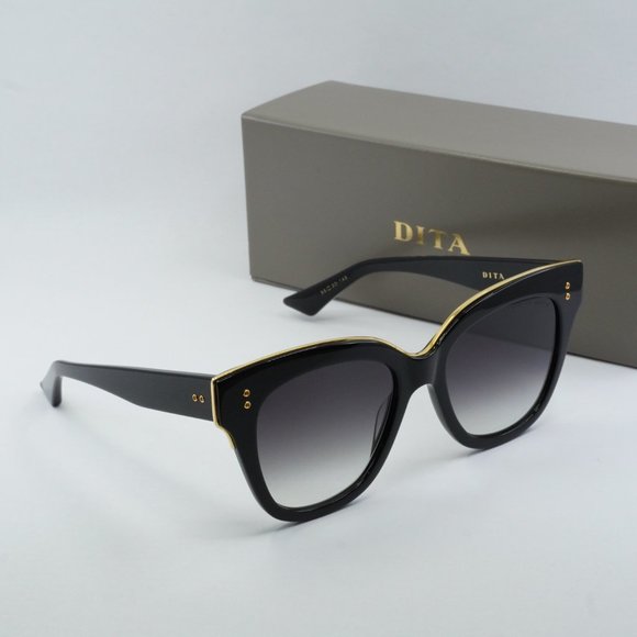 NEW DITA DAY-TRIPPER-22031-A-BLK-GLD-55-Z SUNGLASSES - Picture 13 of 13